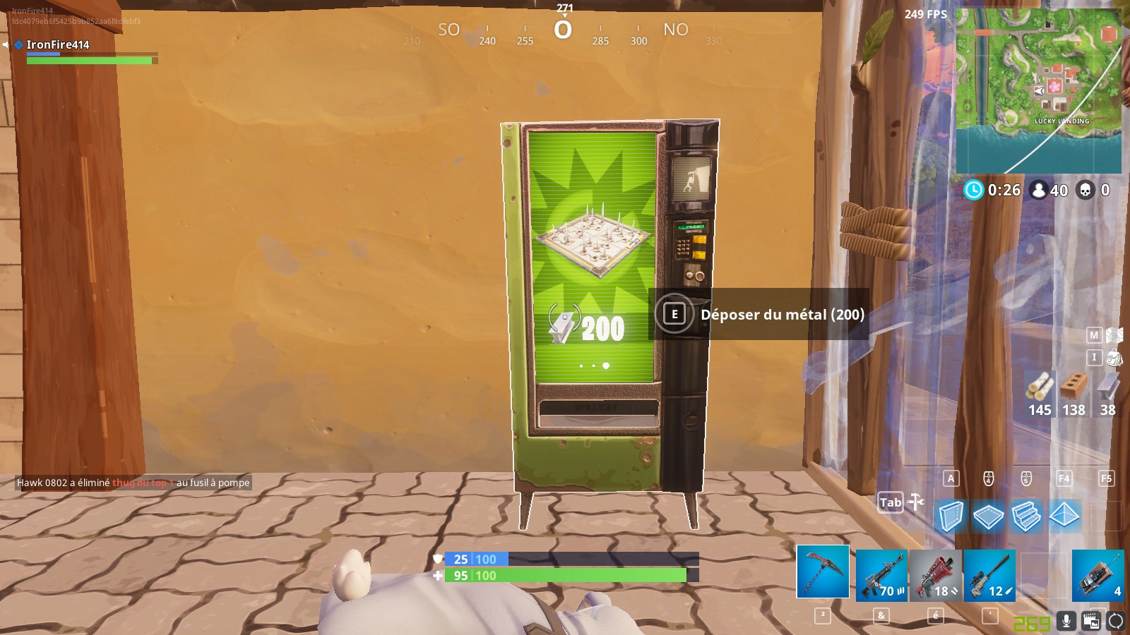 Fortnite Distributeurs automatiques, lieu et carte Breakflip Actualités et guides sur les